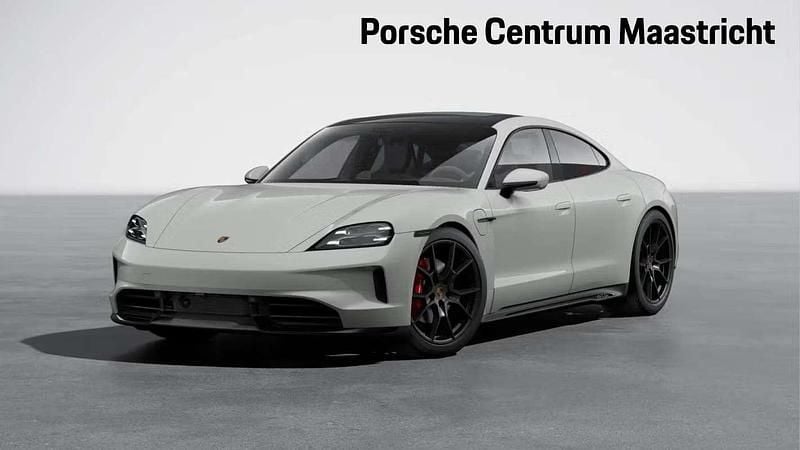 Beige Nieuw 2025 Porsche Taycan GTS Sedan | € 198.444 - Afbeelding 1/4