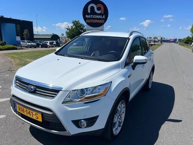 Wit Gebruikt 2010 Ford Kuga Titanium SUV | € 4.750 (Goede deal) - Afbeelding 1/4