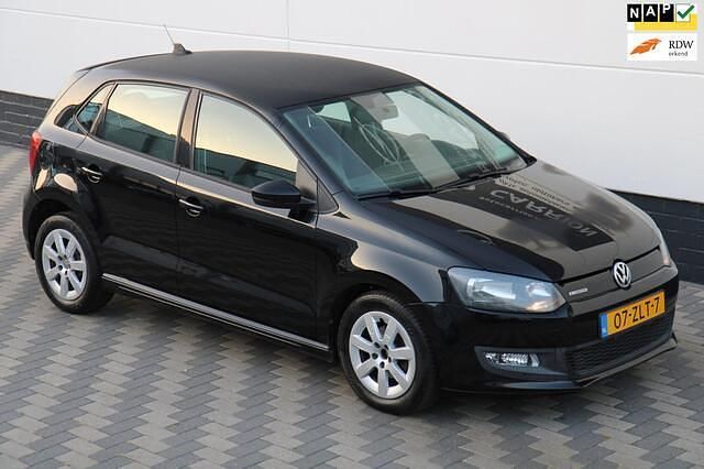 Zwart Gebruikt 2012 VW Polo Comfortline Hatchback | € 3.995 (Goede deal) - Afbeelding 1/4