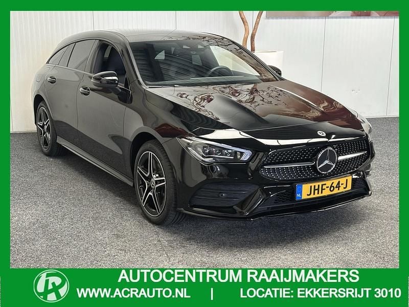 Zwart Gebruikt 2022 Mercedes CLA250 AMG line Sedan | € 33.940 (Eerlijke prijs) - Afbeelding 1/4