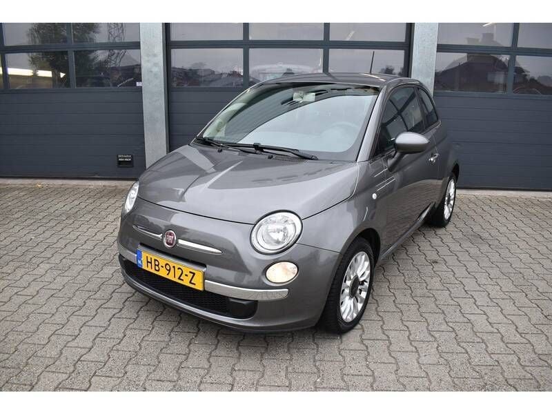 Grijs Gebruikt 2015 Fiat 500 Lounge Hatchback | € 7.435 (Goede deal) - Afbeelding 1/4