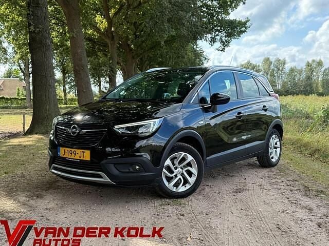 Zwart Gebruikt 2020 Opel Crossland X Innovation SUV | € 10.845 (Super prijs) - Afbeelding 1/4