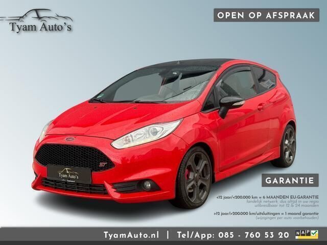 Rood, metallic lak Gebruikt 2016 Ford Fiesta ST Hatchback | € 11.990 (Eerlijke prijs) - Afbeelding 1/4
