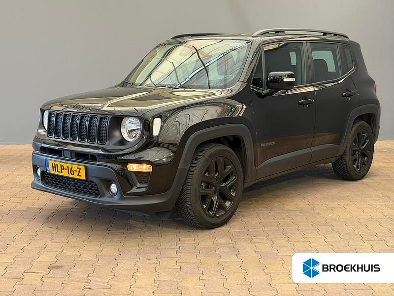 Zwart Gebruikt 2022 Jeep Renegade Limited SUV | € 19.895 (Eerlijke prijs) - Afbeelding 1/4