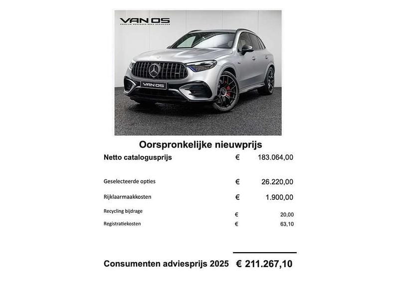 Occasion Mercedes GLC63 AMG AMG 680 PK (500 kW) 2023 Grijs SUV