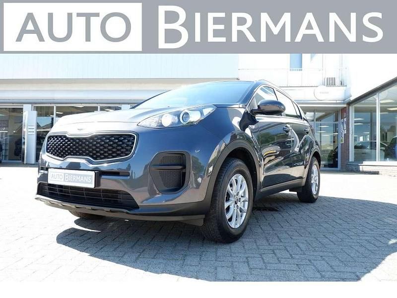 Grijs, metallic lak Gebruikt 2016 Kia Sportage Edition 7 SUV | € 16.895 (Eerlijke prijs) - Afbeelding 1/4