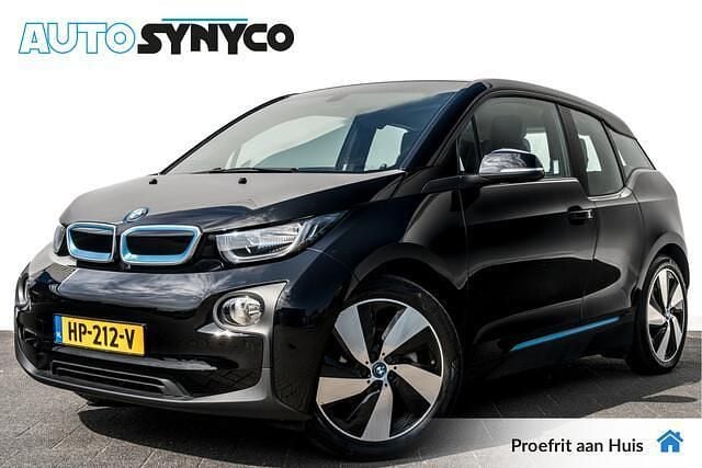 Zwart Gebruikt 2015 BMW i3 Comfort Edition Hatchback | € 8.950 (Eerlijke prijs) - Afbeelding 1/4