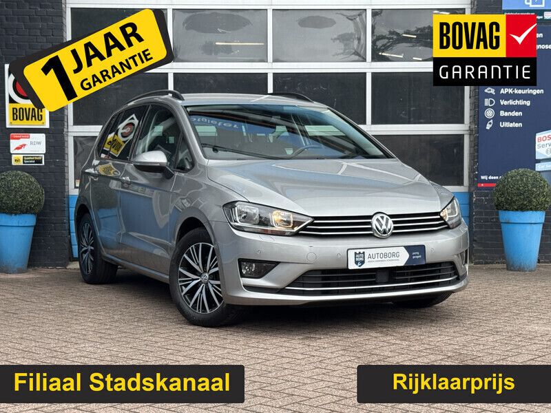 Grijs Gebruikt 2017 VW Golf Sportsvan Highline MPV | € 18.970 (Eerlijke prijs) - Afbeelding 1/4