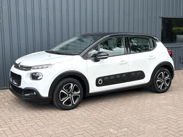 Wit Gebruikt 2019 Citroën C3 PureTech Hatchback | € 13.995 (Goede deal) - Afbeelding 1/4