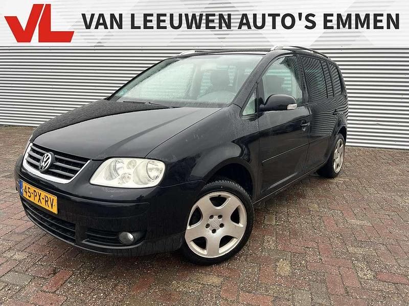 Zwart Gebruikt 2005 VW Touran Highline MPV | € 998 (Goede deal) - Afbeelding 1/4