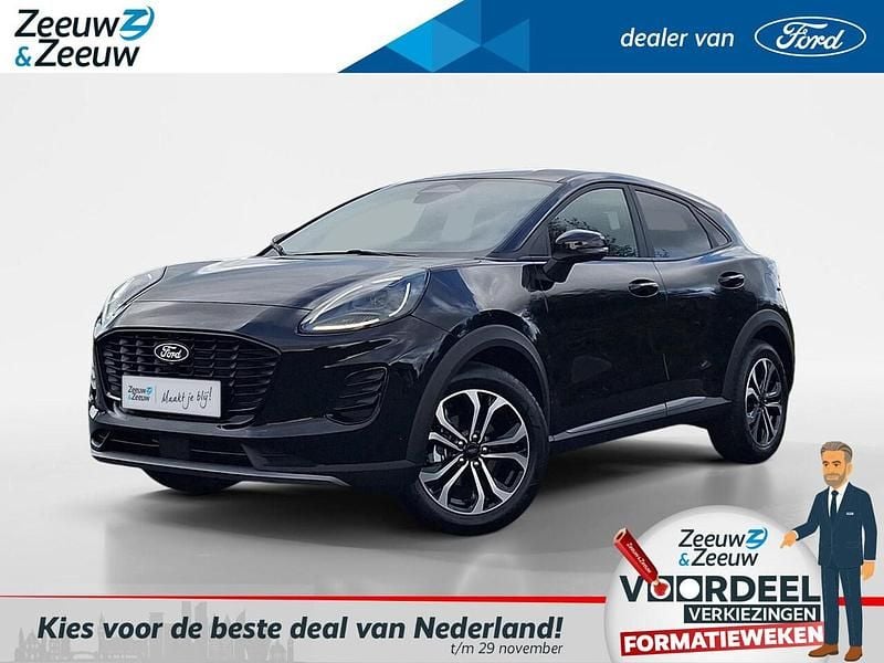 Aagte black Nieuw 2025 Ford Puma Titanium SUV | € 29.065 (Super prijs) - Afbeelding 1/4