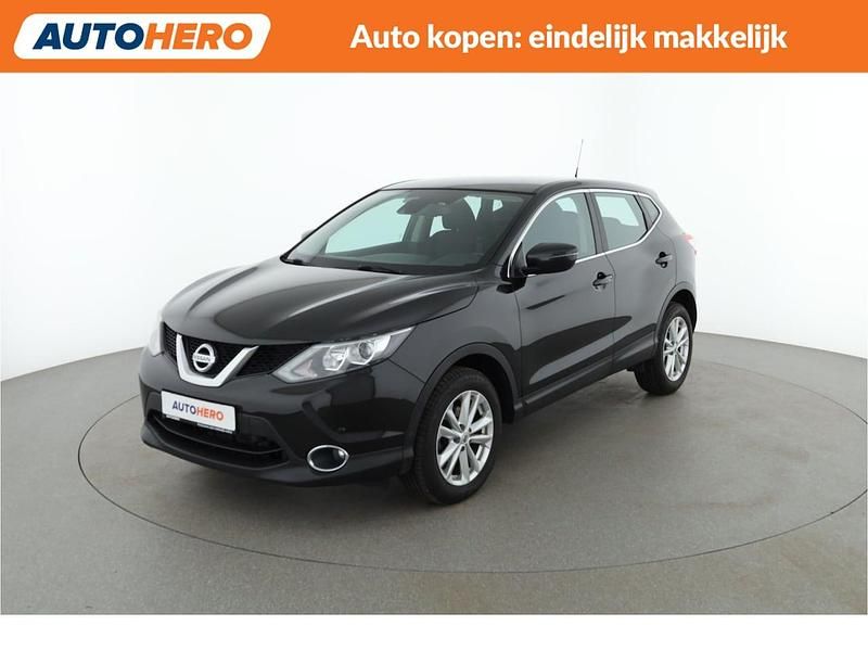 Zwart (metallic) Occasion 2015 Nissan Qashqai Acenta SUV | € 11.950 (Duur) - Afbeelding 1/4