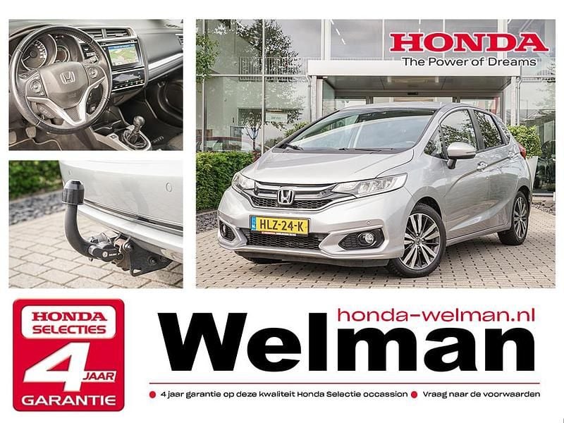 Occasion Honda Jazz Elegance 102 PK (75 kW) 2018 Grijs Hatchback