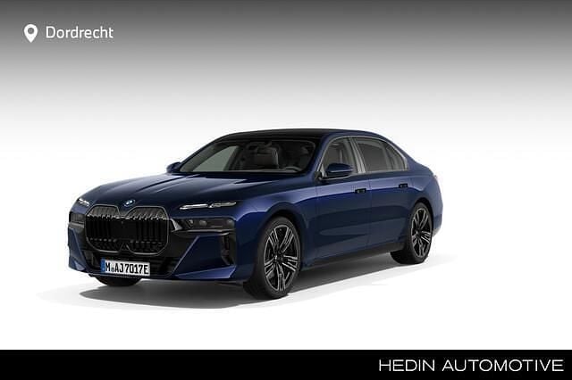 Blauw Nieuw 2025 BMW 750e Exclusive Sedan | € 175.101 (Eerlijke prijs) - Afbeelding 1/4