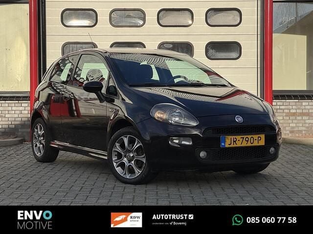 Zwart Gebruikt 2012 Fiat Punto Evo Dynamic Hatchback | € 2.850 (Goede deal) - Afbeelding 1/4