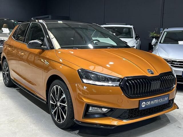 Occasion Skoda Fabia Monte Carlo 95 PK (69 kW) 2024 Oranje (metallic) Hatchback