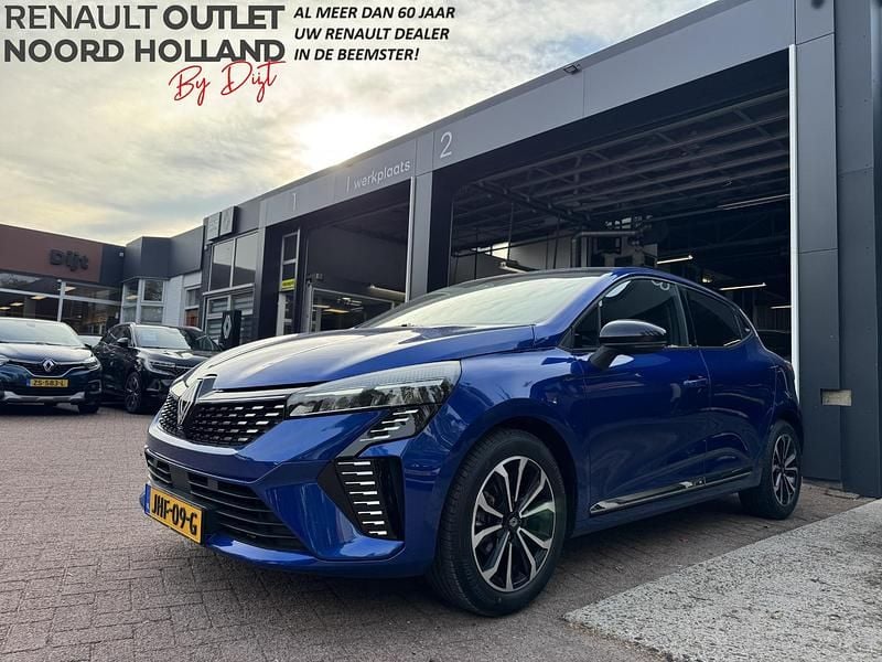 Blauw Gebruikt 2024 Renault Clio V Techno Hatchback | € 20.985 (Iets duurder) - Afbeelding 1/4
