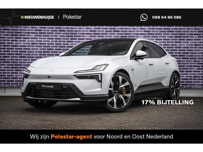 Grijs Occasion 2025 Polestar 4 Performance SUV | € 59.399 (Super prijs) - Afbeelding 1/4