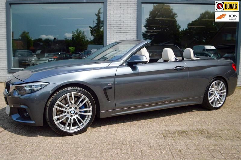 Grijs Gebruikt 2018 BMW 440 Executive Cabriolet | € 60.795 - Afbeelding 1/4