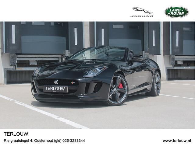 Zwart Gebruikt 2013 Jaguar F-Type S Cabriolet | € 59.995 (Eerlijke prijs) - Afbeelding 1/3