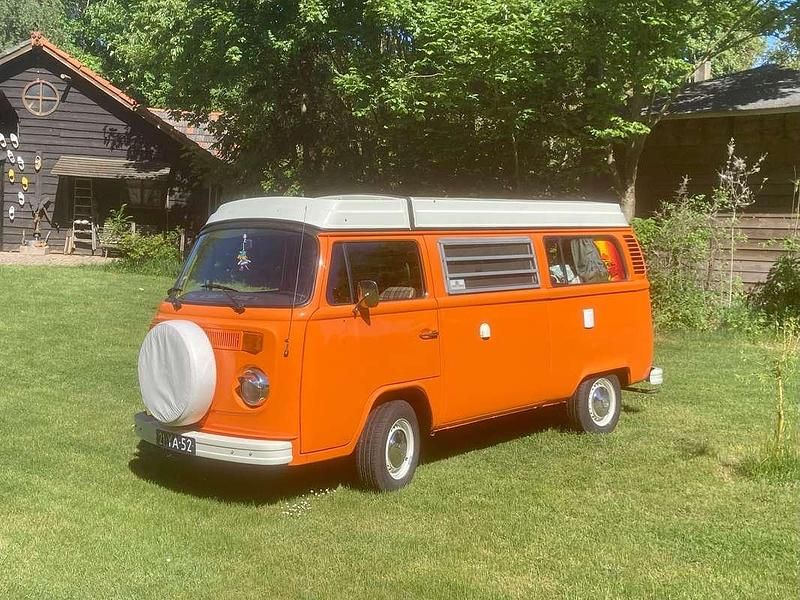Oranje Gebruikt 1976 VW T2 Van | € 26.000 - Afbeelding 1/4