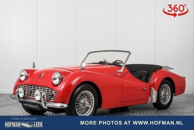Rood Gebruikt 1959 Triumph TR3 | € 27.900 - Afbeelding 1/4