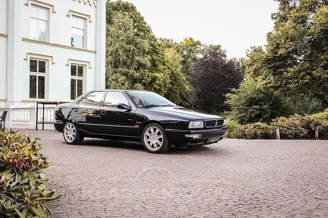 Blauw Gebruikt 2000 Maserati Quattroporte Sedan | € 31.950 - Afbeelding 1/4