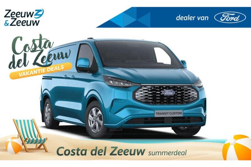 Onbekend Nieuw 2024 Ford E-Transit Limited Van | € 46.919 - Afbeelding 1/4