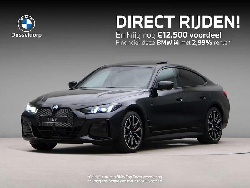 Zwart, metallic lak Nieuw 2025 BMW i4 M Sport Sedan | € 80.832 (Eerlijke prijs) - Afbeelding 1/4