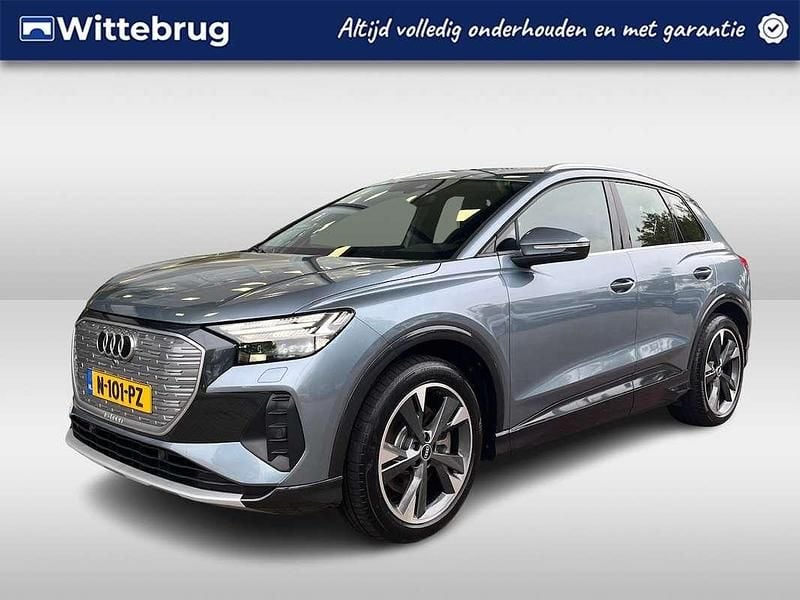 Blauw Gebruikt 2021 Audi Q4 e-tron Advanced Plus SUV | € 30.450 (Goede deal) - Afbeelding 1/2