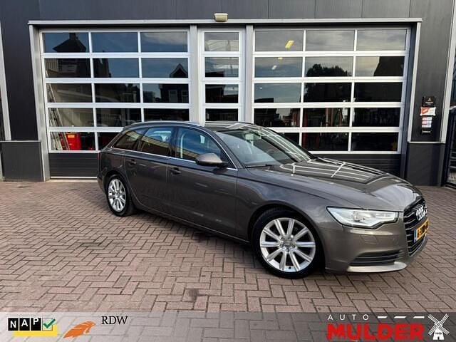 Grijs Gebruikt 2014 Audi A6 Business Stationwagen | € 14.450 (Eerlijke prijs) - Afbeelding 1/3