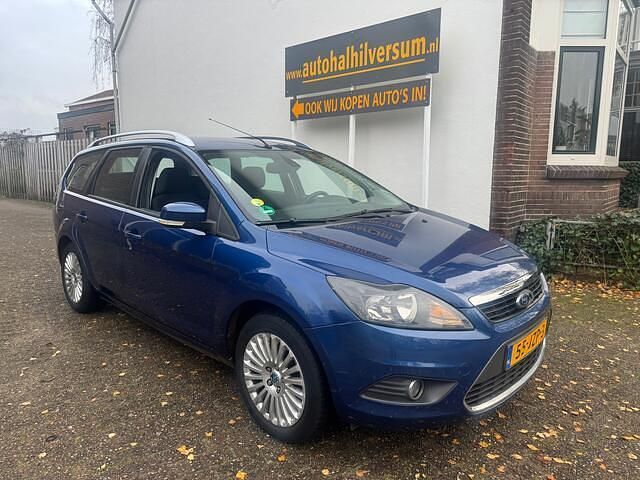Blauw Gebruikt 2009 Ford Focus Limited Stationwagen | € 1.799 (Eerlijke prijs) - Afbeelding 1/4