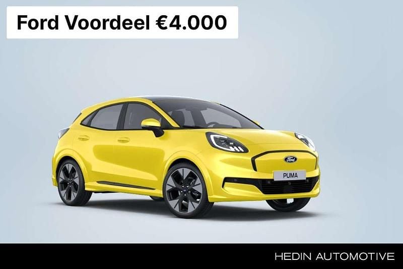 Geel, metallic lak Nieuw 2025 Ford Puma Gen-E Premium SUV | € 32.795 - Afbeelding 1/3