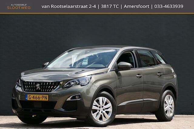 Grijs Gebruikt 2019 Peugeot 3008 SUV | € 16.450 (Goede deal) - Afbeelding 1/4