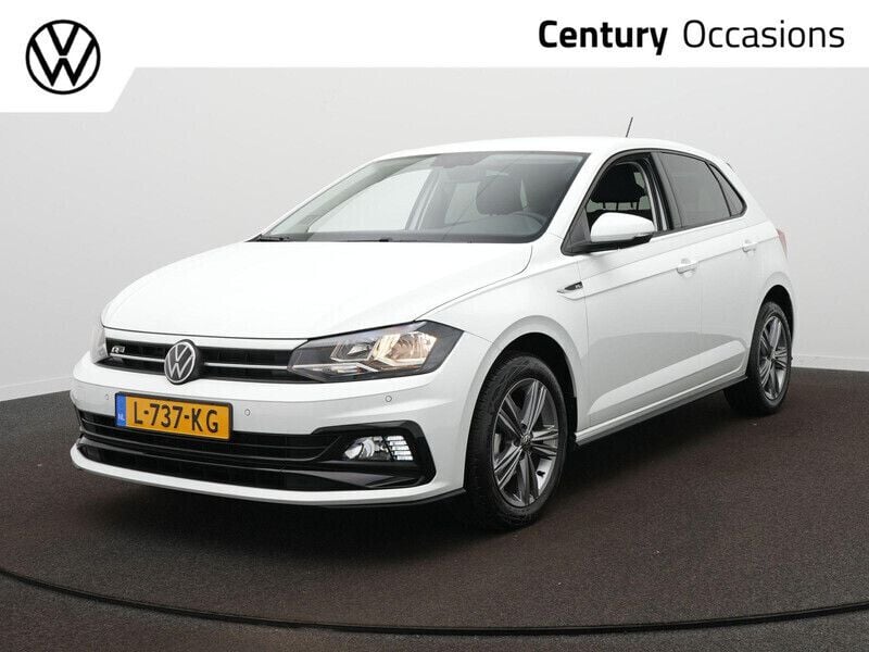 Wit Gebruikt 2021 VW Polo R-line Edition Hatchback | € 18.450 (Eerlijke prijs) - Afbeelding 1/4
