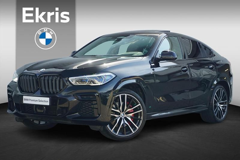 Zwart Gebruikt 2022 BMW X6 Comfort Edition SUV | € 72.950 (Goede deal) - Afbeelding 1/4