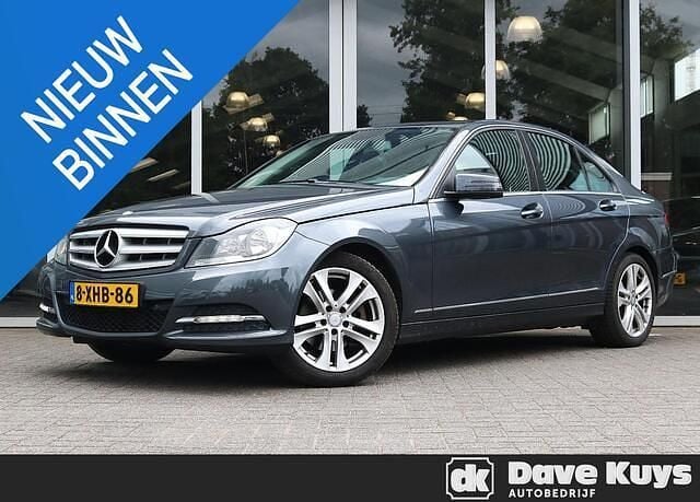 Grijs Gebruikt 2013 Mercedes C180 Avantgarde Sedan | € 12.950 (Eerlijke prijs) - Afbeelding 1/4