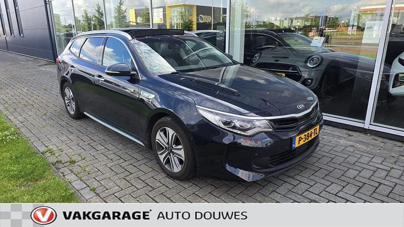 Blauw Gebruikt 2018 Kia Optima Hybrid Sedan | € 20.950 - Afbeelding 1/4