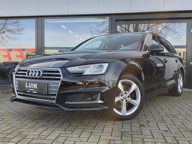 Zwart Occasion 2019 Audi A4 Sport Stationwagen | € 17.900 (Super prijs) - Afbeelding 1/4