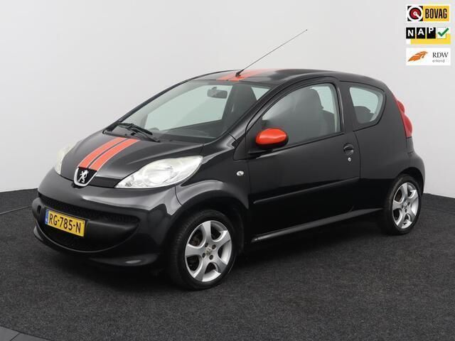 Zwart Gebruikt 2008 Peugeot 107 Hatchback | € 1.948 (Eerlijke prijs) - Afbeelding 1/4