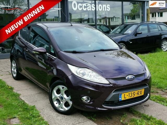 Paars Gebruikt 2009 Ford Fiesta Trend Hatchback | € 3.999 (Eerlijke prijs) - Afbeelding 1/4