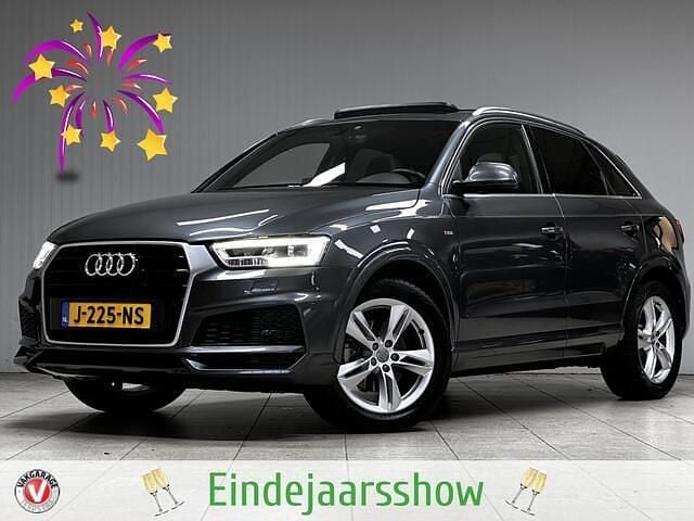 Grijs (metallic) Gebruikt 2018 Audi Q3 S-Line SUV | € 20.995 (Goede deal) - Afbeelding 1/4