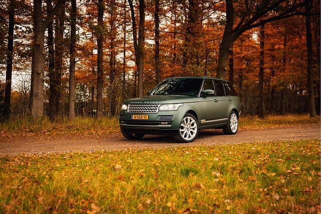 Zwart Gebruikt 2013 Land Rover Range Rover Vogue SUV | € 24.950 - Afbeelding 1/4