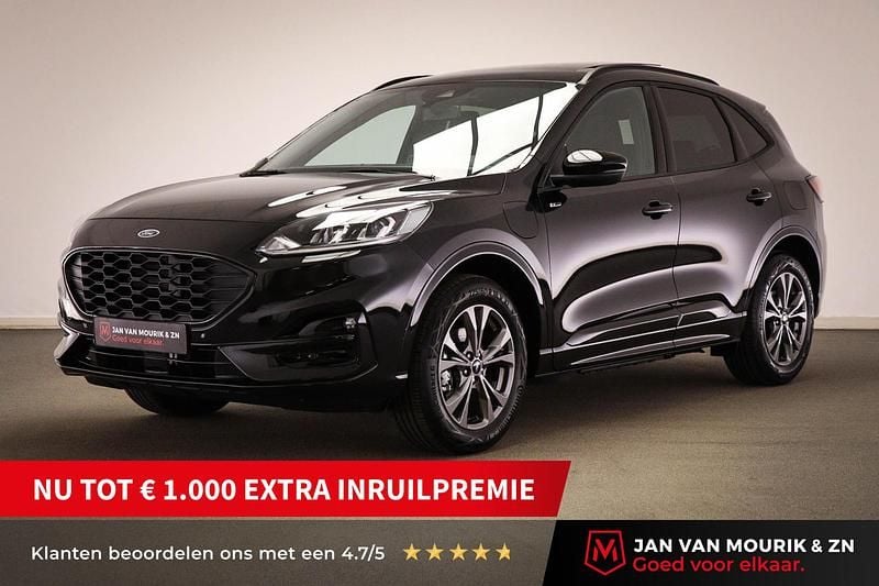 Zwart Nieuw 2024 Ford Kuga ST-Line SUV | € 36.240 (Super prijs) - Afbeelding 1/4