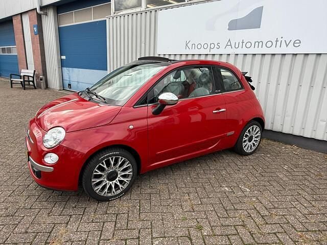 Occasion Fiat 500C Lounge 86 PK (63 kW) 2014 Rood Cabriolet