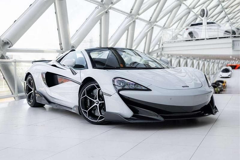 Occasion McLaren 600LT Spider 601 PK (442 kW) 2020 Grijs Cabriolet