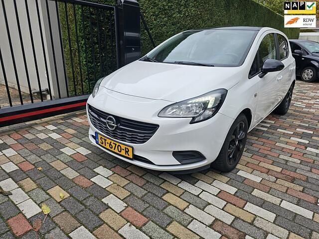 Wit Gebruikt 2018 Opel Corsa Edition Hatchback | € 7.850 (Eerlijke prijs) - Afbeelding 1/4