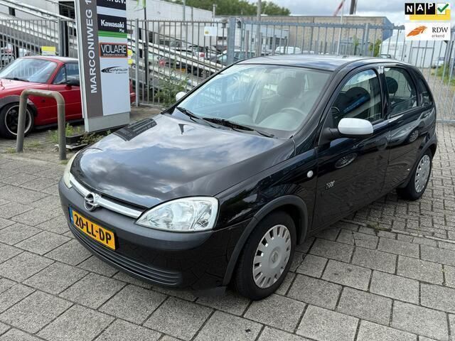 Zwart Gebruikt 2003 Opel Corsa Njoy Hatchback | € 449 (Goede deal) - Afbeelding 1/4