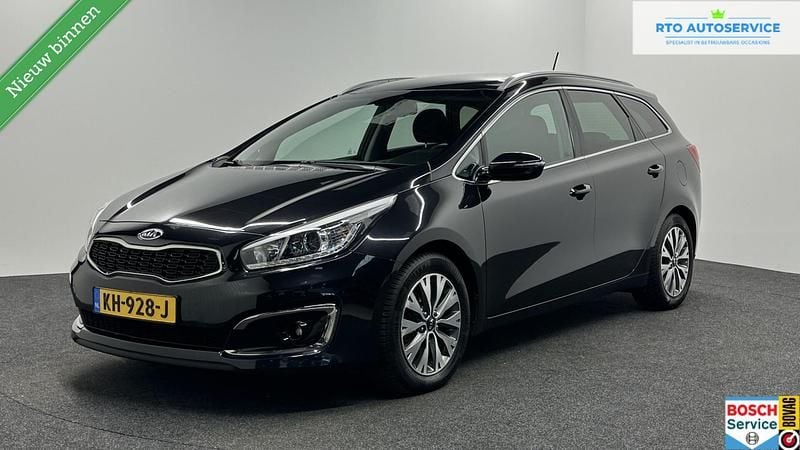 Zwart Gebruikt 2016 Kia Ceed Sportswagon Stationwagen | € 8.000 - Afbeelding 1/4