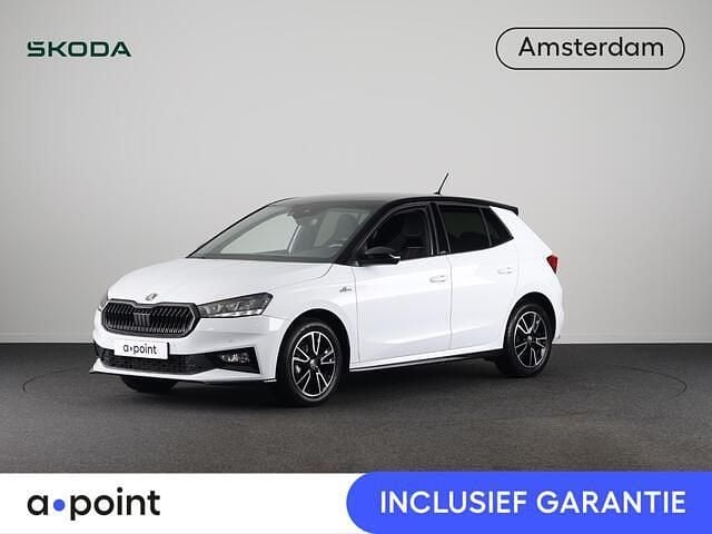 Wit Gebruikt 2024 Skoda Fabia Monte Carlo Hatchback | € 22.449 (Eerlijke prijs) - Afbeelding 1/4